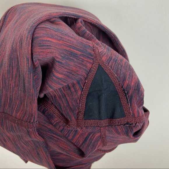 Alo Yoga Airbrush Crop Leggings Garnet Space Dye S - Picture 8 of 8